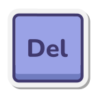 del-key icon