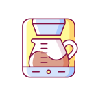 Coffee machine icon