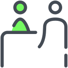 Check-in-Schalter icon