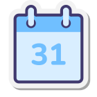 Calendario 31 icon