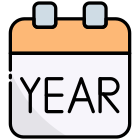 Year icon