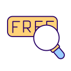 Searching Free Products icon