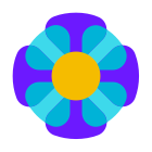 Набросок цветка icon