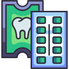 external-Chewing-Gum-dental-care-goofy-color-kerismaker icon