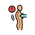 Kyphosis icon