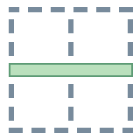 Bordure horizontale icon