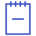 Bloc notes icon