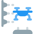 Solid framework design in three dimensional printing process icon