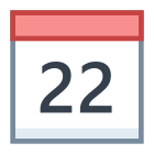 Calendrier 22 icon