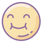 Emoji grasso icon