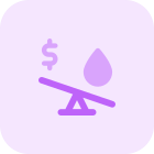 Prices of blood increases in terms of money icon