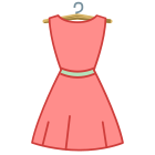 Kleid von hinten icon