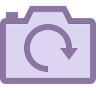 Ruota fotocamera icon