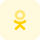 Odnoklassniki social network service for classmates and old friends icon