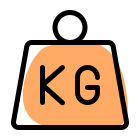 Kilogram is the base unit of mass in the metric system icon