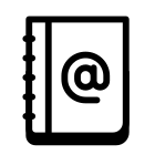 アドレス帳 icon