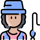 Fisherwoman icon