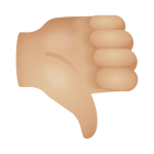 Thumbs Down Medium Light Skin Tone icon