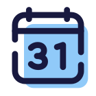 Calendario 31 icon