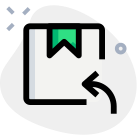 Returning of an item to the owners shipping address icon