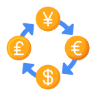 Cambio valuta icon