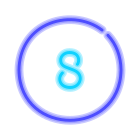 Circled 8 icon