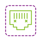 Ethernet On icon