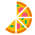 Pizza-Fünf-Achtel icon