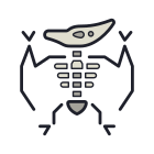 Pterodactyl Skeleton icon