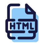 HTML Filetype icon