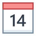 Calendário 14 icon