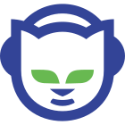 Napster a set of three music-focused online services icon