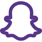 Snapchat is a camera made for communicating in the moment icon