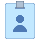 Badge d'employé icon