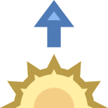 Lever du soleil icon