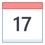 Kalender 17 icon