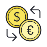 Cambio valuta icon