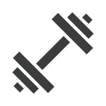 Dumbbell icon