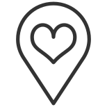 Romantic Location icon