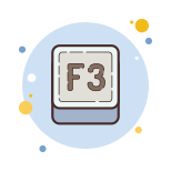f3-Taste icon