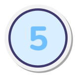 Eingekreiste 5 icon