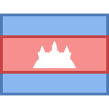 Kambodscha-Flagge icon