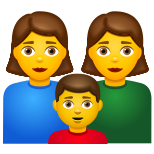 Familie – Frau-Frau-Junge icon