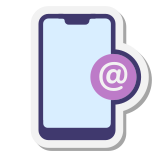 Mobile Shop Mail icon