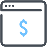 Paiement en ligne icon