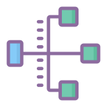 Tareas paralelas icon