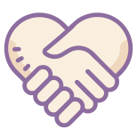 Handshake Heart icon