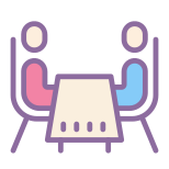 Столик в ресторане icon