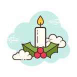 Weihnachtskerze icon