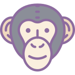 Chimpanzee icon